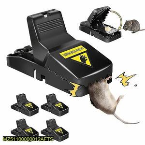 Effective Mouse Trap - 1 Pc Plastic Solution for Quick Rodent Control Cresta Mart