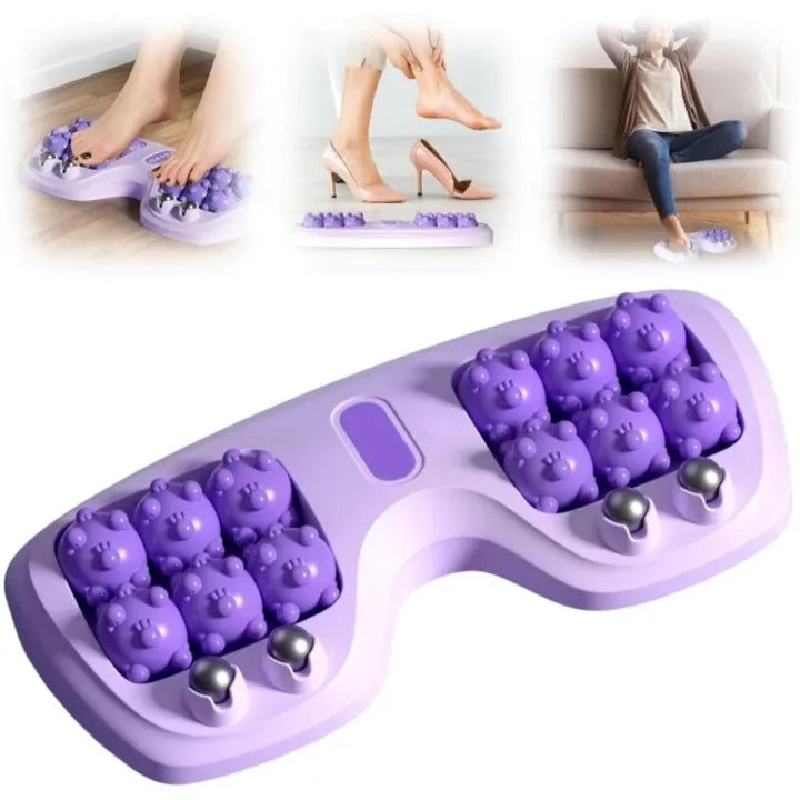 Premium Foot Massage Roller – Anti-Slip Manual Acupoint Massager for Home & Office Relaxing