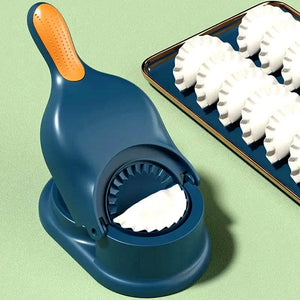 Deep-Blue-2-in-1-Dough-Presser-and-Dumpling-Maker-with-Orange-Handle