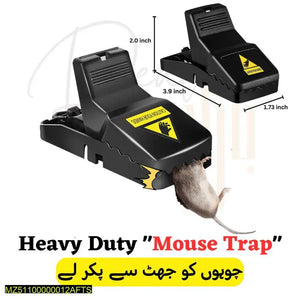 Effective Mouse Trap - 1 Pc Plastic Solution for Quick Rodent Control (15k+Sold) Cresta Mart
