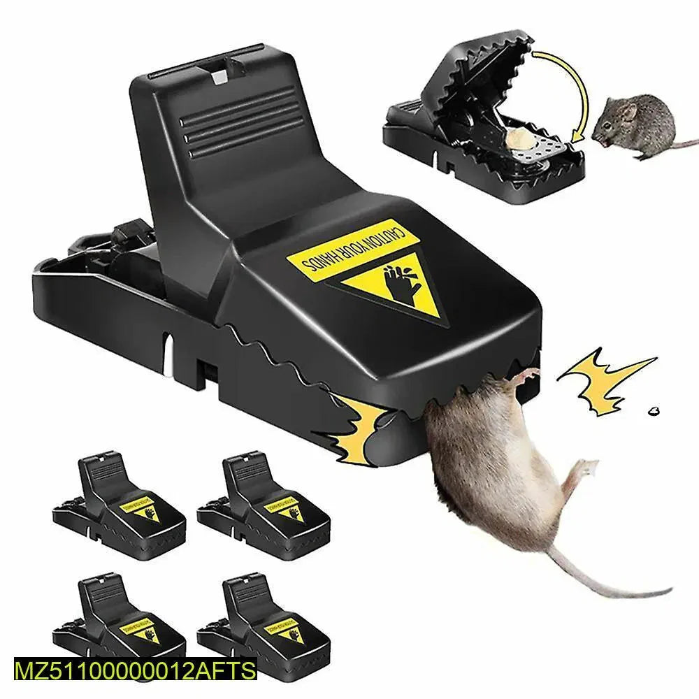Effective Mouse Trap - 1 Pc Plastic Solution for Quick Rodent Control Cresta Mart