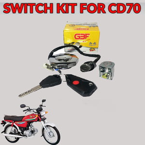 CD70 Folding Key Switch Kit Pakistan